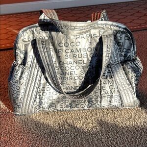 Chanel 31 Rue Cambon Unlimted metallic silver Hobo Shoulder Bag